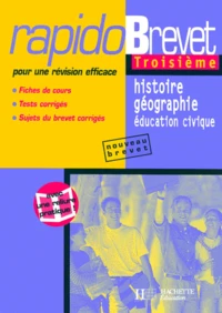 Histoire-géographie, éducation civique, troisième