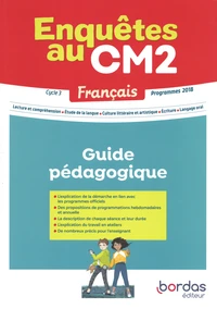 Français Enquêtes au CM2