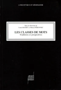 Les classes de mots