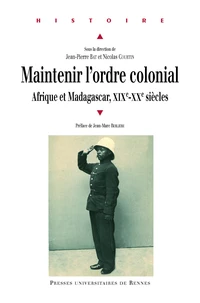 Maintenir l'ordre colonial
