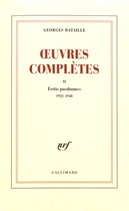 Oeuvres complètes