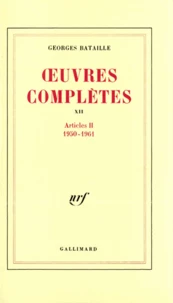 Oeuvres complètes