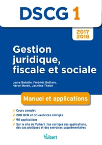 Gestion juridique, fiscale et sociale DSCG 1