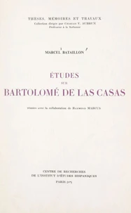 Études sur Bartolomé de Las Casas