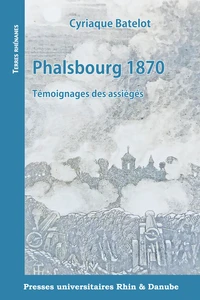 Phalsbourg 1870