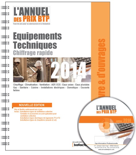  Batiactu Groupe - L'Annuel des prix BTP - Equipements techniques.