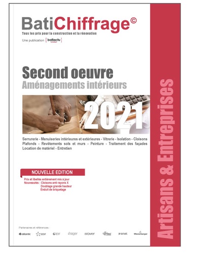  BatiChiffrage et  Batiactu Groupe - Second oeuvre - Aménagements intérieurs.