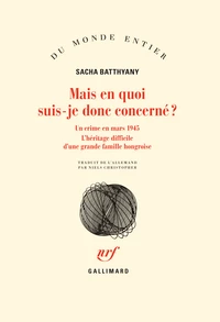 Mais en quoi suis-je donc concerné ?