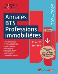 Annales BTS Professions immobilières