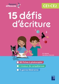 15 défis d'écriture CE1-CE2