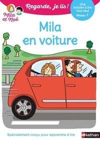 Mila en voiture