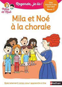 Mila et Noé à la chorale