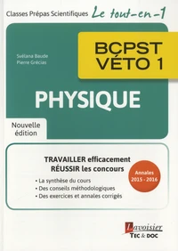 Physique BCPST-véto 1e année
