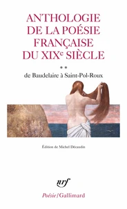 Anthologie de la poésie française du XIXe siècle