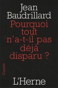 Pourquoi tout n'a-t-il pas déjà disparu ?