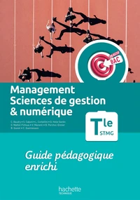Management, Sciences de gestion & numérique Tle STMG