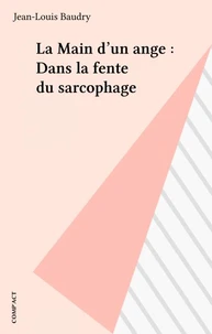 La main d'un ange dans la fente du sarcophage