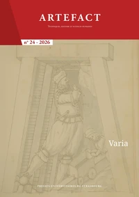 Artefact. Techniques, histoire et sciences humaines n°24/2026