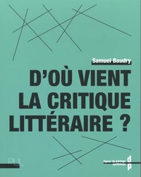 D'où vient la critique littéraire ?