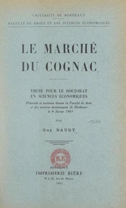 Le marché du cognac
