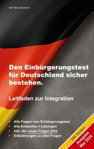 Den Einbürgerungstest für Deutschland sicher bestehen.