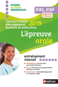 L'épreuve orale IFAS, IFAP
