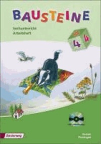 Bausteine Sachunterricht 4. Arbeitsheft mit CD-ROM. Hessen, Thüringen - Ausgabe 2008.