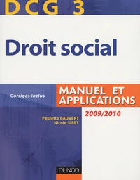 DCG 3 Droit social