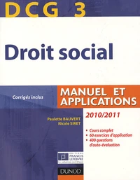 DCG 3 Droit social