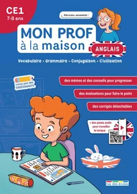 Mon prof à la maison - Anglais CE1