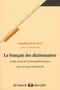 Le français des dictionnaires