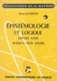 Épistémologie et logique