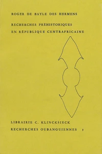 Recherches Prehistoriques En Republique Centrafricaine
