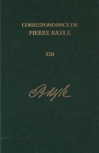Correspondance de Pierre Bayle