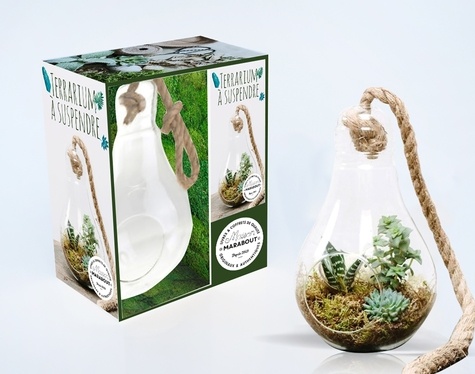 Baylor Chapman - Bubble terrarium - Contient : 1 terrarium en verre + 1 corde + 1 livre pour créer son terrarium.