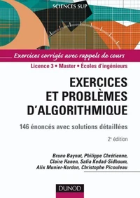 Exercices et problèmes d'algorithmique - 3e éd.