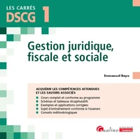 Gestion juridique, fiscale et sociale DSCG 1