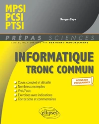 Informatique tronc commun