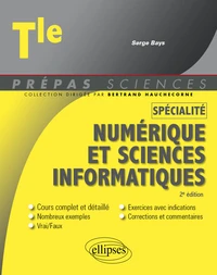 Spécialité Numérique et sciences informatiques - Terminale