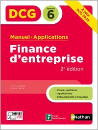 Finance d'entreprise DCG 6