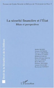 La sécurité financière et l'Etat