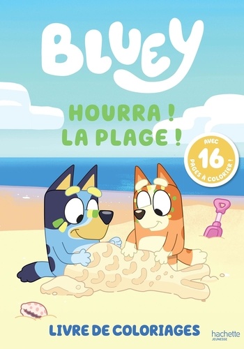 Hourra ! La plage !. Livre de coloriages