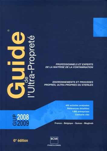  BCMI - Guide de l'ultra-propreté 2008-2009.
