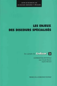 Les enjeux des discours spécialisés