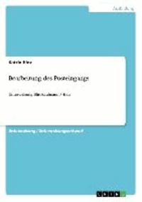 Bearbeitung des Posteingangs - Unterweisung Bürokaufmann / -frau.