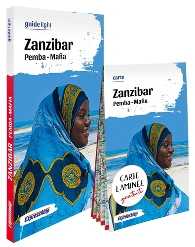 Zanzibar. Pemba, Mafia. Avec 1 carte laminée 1/150 000  Edition 2024