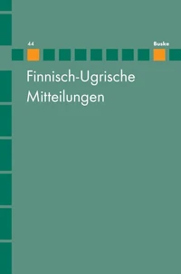 Finnisch-Ugrische Mitteilungen Band 44