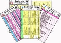Beatmungs-Karten-Set für Kinder, Säuglinge, Früh- & Neugeborene - Medizinische Taschen-Karte