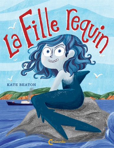 couverture de : La fille requin