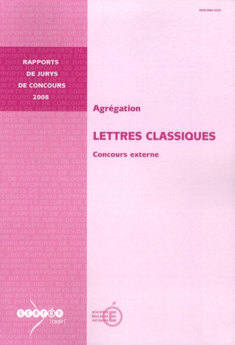 Béatrice Bakhouche - Agrégation Lettres classiques - Concours externe.